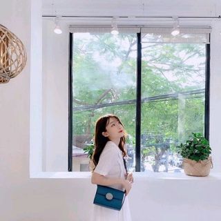 đầm babydoll trắng
