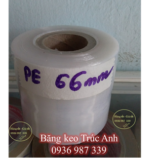MÀNG PE MÀNG QUẤN PALLET MÀNG CHÍT MÀNG BỌC HÀNG HÓA 66MM - GIÁ SỈ TẠI XƯỞNG