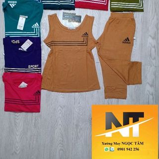 bộ thể thao cotton dẽo siêu đẹp