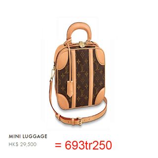 Túi Đeo Xách LIV Mini Luggage Dáng Dọc