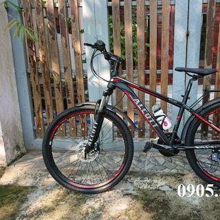 xe đạp địa hình Alcott MT02 màu đỏ đen
