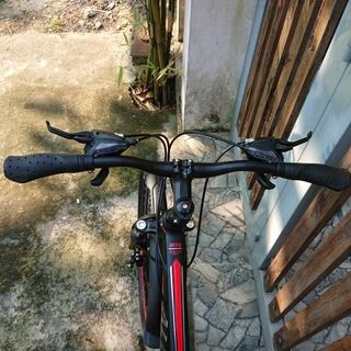xe đạp địa hình Alcott MT02 màu đỏ đen