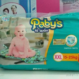 Tã Quần Pabys thạch thảo quai xách mẫu mới M44-L41-XL38-XXL36