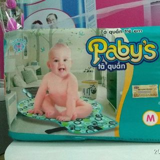 Tã Quần Pabys thạch thảo quai xách mẫu mới M44-L41-XL38-XXL36