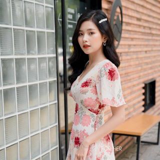 ĐẦM HOA ĐŨI CỔ V