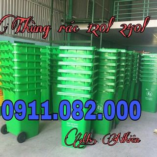 Chuyên bán thùng rác 240 giá rẻ tại đồng nai- thùng rác nhựa hdpe
