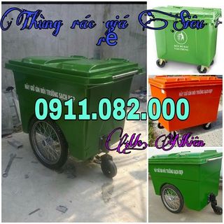 Chuyên bán thùng rác 240 giá rẻ tại đồng nai- thùng rác nhựa hdpe