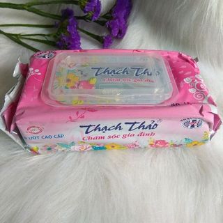 khăn giấy ướt thạch thảo 80 tờ