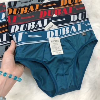 Quần lót nam thun lạnh bản lớn chữ DUBAI