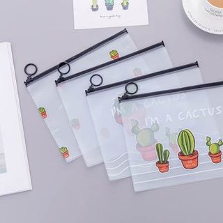 Bóp viết nhựa dẻo Hình Xương Rồng