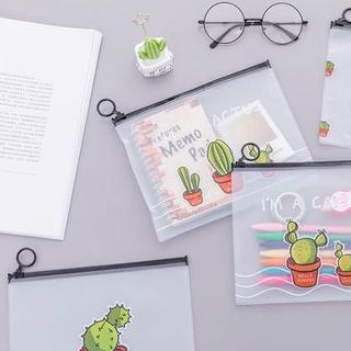 Bóp viết nhựa dẻo Hình Xương Rồng