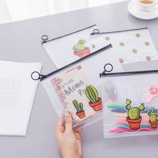 Bóp viết nhựa dẻo Hình Xương Rồng