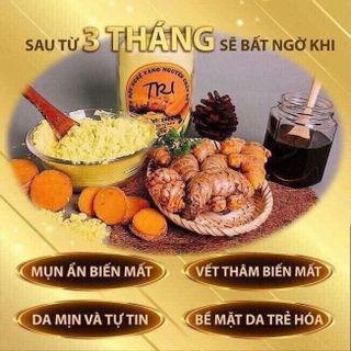 Tinh Bột Nghệ TRI - đẹp da ngăn ngừa lão hóa mờ thâm chữa đau dạ dày