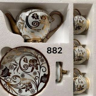 Bộ bình trà hoa nhủ