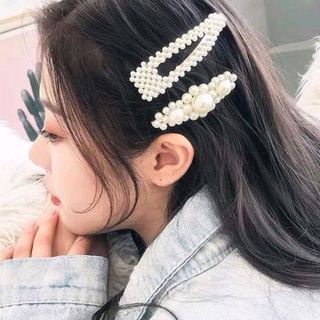 SÉT KẸP TÓC NGỌC TRAI CAO CẤP