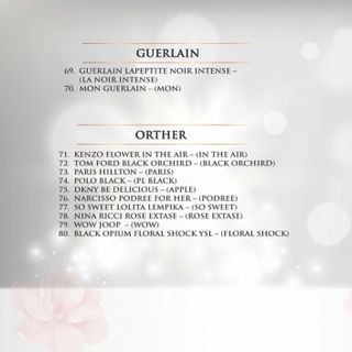 Tinh dầu Nước hoa Pháp Aroma