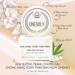Body Chống nắng chuyên sâu Ban ngày Onemily
