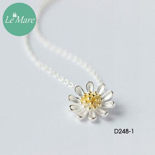 Dây chuyền hoa cúc vàng D248-1