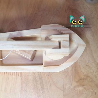 ĐỒ CHƠI GỖ AN TOÀN - TÀU THUỶ-TT03