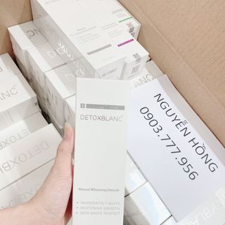 DETOX BLANC ĐỦ SỐ em đang báo giá serum mụn