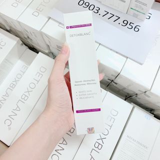 DETOX BLANC ĐỦ SỐ em đang báo giá serum mụn
