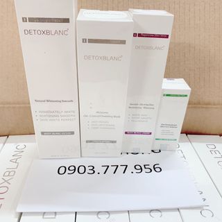 DETOX BLANC ĐỦ SỐ em đang báo giá serum mụn