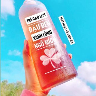 TRÀ GẠO LỨT ĐẬU ĐEN XANH LÒNG - NGUYÊN LIỆU QUÊ NHÀ