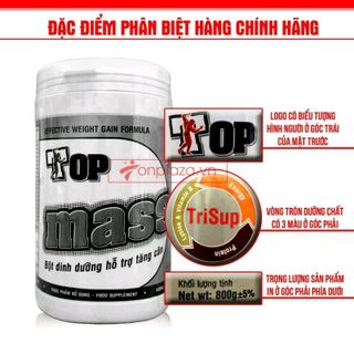 Sữa bột tăng cân Top mass