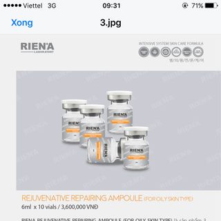 Tế bào gốc đặc trị sẹo Riena