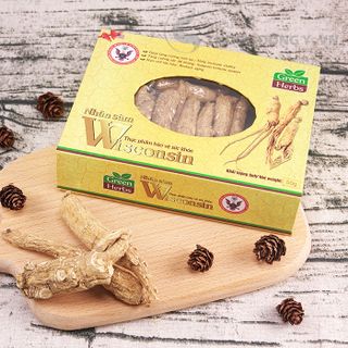 NHÂN SÂM WISCONSIN HOA KỲ NGUYÊN CỦ 100G - TĂNG CƯỜNG SINH LỰC VÀ SỨC ĐỀ KHÁNG - SP CỦA THẢO DƯỢC XANH