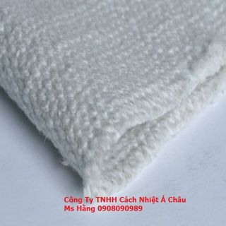 Vải ceramic cách nhiệt chống cháy 1260 độ C vải có sợi thép cường lực bên trong