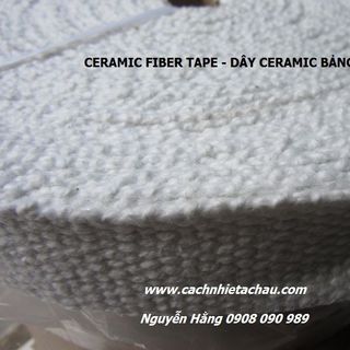 Vải ceramic cách nhiệt chống cháy 1260 độ C vải có sợi thép cường lực bên trong