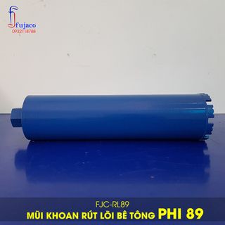 Mũi khoan rút lõi bê tông phi 89 90 giá sỉ FUJACO