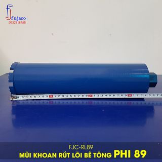 Mũi khoan rút lõi bê tông phi 89 90 giá sỉ FUJACO
