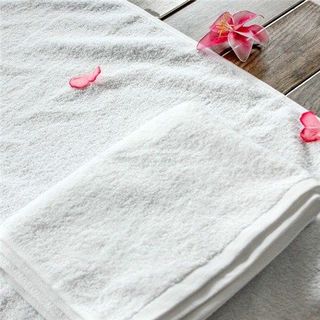 Khăn quấn tóc lau đầu trắng xuất dư
