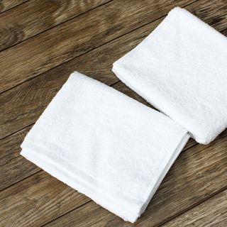 Khăn quấn tóc lau đầu trắng xuất dư