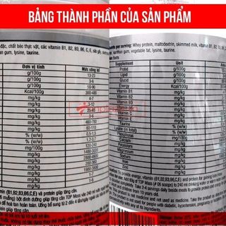 Sữa bột dinh dưỡng tăng cơ Top whey
