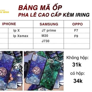 ỐP PHA LÊ KIM CƯƠNG KÈM IRING GIÁ BUÔN