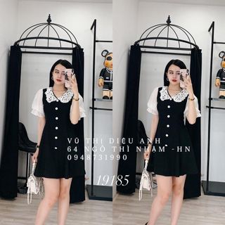 ĐẦM TAY BỒNG CỔ REN
