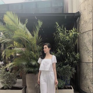 SET ÁO VẢI THÔ QUẦN SUÔNG