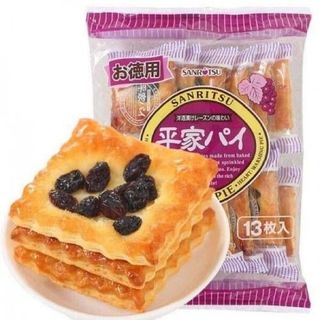Bánh nướng giòn nho khô Sanritsu - Nhật Bản