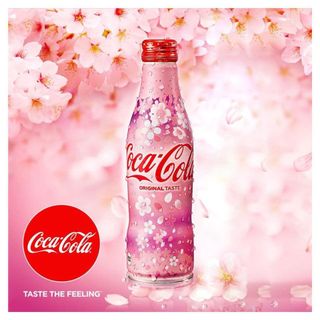 Coca Cola chai cao phiên bản HOA ANH ĐÀO 2019 - Nhật Bản giá sỉ