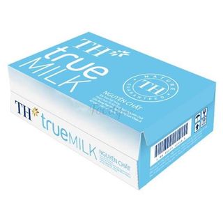 THÙNG 48 hộp Sữa tươi tiệt trùng NGUYÊN CHẤT 180ml TH TRUE MILK 180ML X 48 HỘP