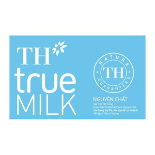 THÙNG 48 hộp Sữa tươi tiệt trùng NGUYÊN CHẤT 180ml TH TRUE MILK 180ML X 48 HỘP