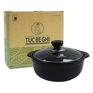 Nồi Sứ Cao Cấp Tucbeghi Nắp Kiếng Dong Hwa 750ml G-701
