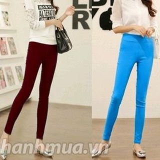Quần thun co dãn 4 chiều Có big size