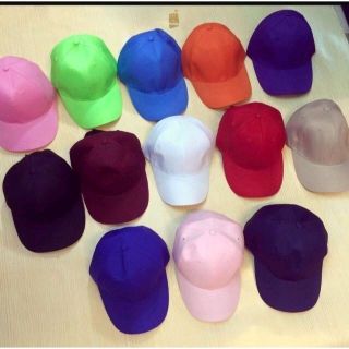 Mũ lưỡi trai đủ màu trơn đủ màu năng động