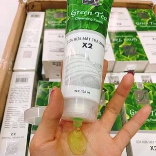 Sữa rửa mặt trà xanh X2