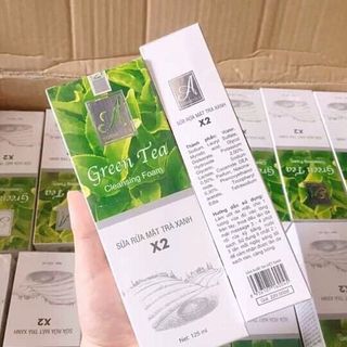 Sữa rửa mặt trà xanh X2