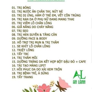 Combo wax triệt lông An Lành